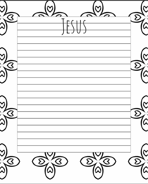 Printable Coloring Journal for Kids & Adults – Stress Relief PDF Download